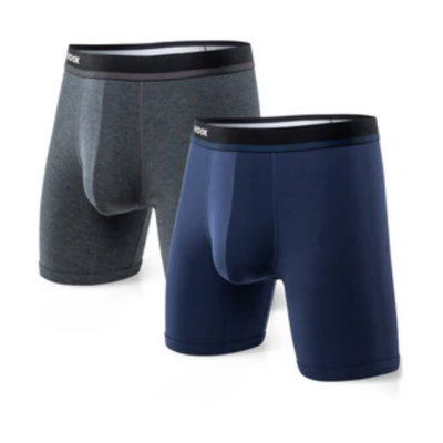 Quality Stretchy Mid ‑ Thigh Mid‑thigh Men's Breathable Boxer Briefs For Gym Workouts factory