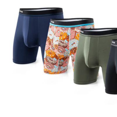 Quality Stretchy Mid ‑ Thigh Mid‑thigh Men's Breathable Boxer Briefs For Gym Workouts factory