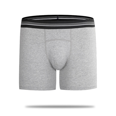 Quality Cozy Contoured Mid ‑ Thigh Men's Breathable Boxer Briefs For Gym Workouts factory