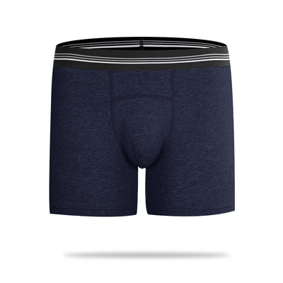Quality Cozy Contoured Mid ‑ Thigh Men's Breathable Boxer Briefs For Gym Workouts factory