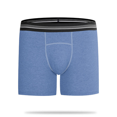 Quality Cozy Contoured Mid ‑ Thigh Men's Breathable Boxer Briefs For Gym Workouts factory