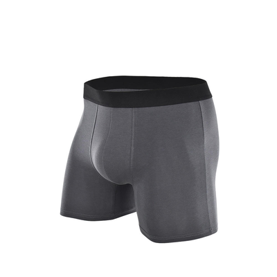Quality Lightweight Cotton Tender Men's Breathable Boxer Briefs For Gym Workouts factory