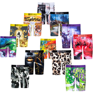 Quality Moisture ‑ Wicking Soothing Sporty Men's Breathable Boxer Briefs For Outdoor Activities factory