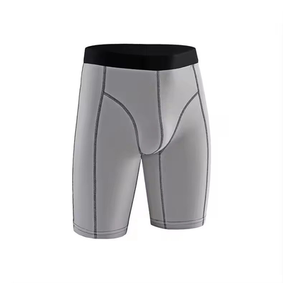Quality Elastic Moisture ‑ Wicking Sporty Men's Breathable Boxer Briefs For Outdoor Activities factory
