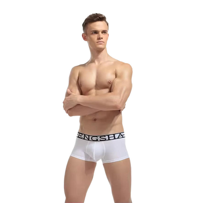 Quality Weightless Cooling Ventilated Sporty Men's Breathable Boxer Briefs For Outdoor Activities factory