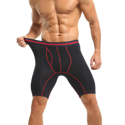 Quality Elastic Moisture ‑ Wicking Cozy Men's Performance Boxer Briefs For Outdoor Activities factory