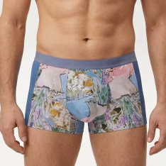 Quality Tender Skin-Friendly Men's Boxer Briefs with Versatile Adaptive Fit and All-Day Breathable Comfort factory
