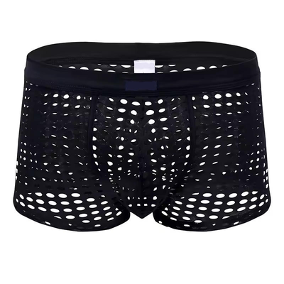 Quality 360° Breathable Moisture Control Unrestricted Lounge-Tailored Fit Feather-Light Lightweight Men's Boxer Briefs for Lounge factory