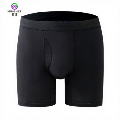 Quality Breathable Microfiber Men's Performance Boxer Briefs with Lounge-Specific Relaxed Fit and Ultra-Soft Skin-Friendly Fabric factory