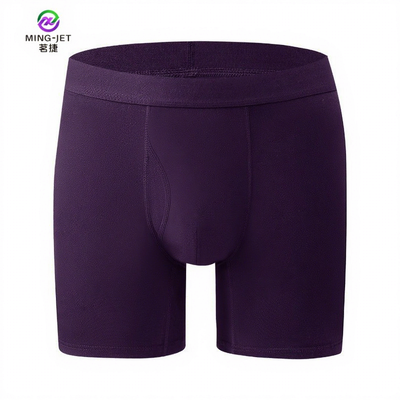 Quality Breathable Microfiber Men's Performance Boxer Briefs with Lounge-Specific Relaxed Fit and Ultra-Soft Skin-Friendly Fabric factory
