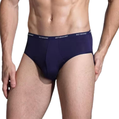 Quality Breathable Microfiber 4-Way Stretch Men's Boxer Briefs for Skin-Friendly Lounge Comfort factory