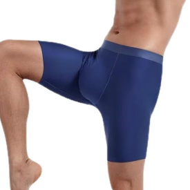 Quality Moisture-Wicking Contoured Fit Men's Performance Boxer Briefs with Flatlock Seam Construction for Outdoor Activities factory