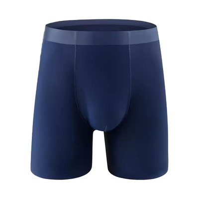 Quality Moisture-Wicking Contoured Fit Men's Performance Boxer Briefs with Flatlock Seam Construction for Outdoor Activities factory