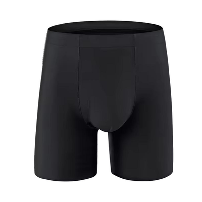 Quality Moisture-Wicking Contoured Fit Men's Performance Boxer Briefs with Flatlock Seam Construction for Outdoor Activities factory