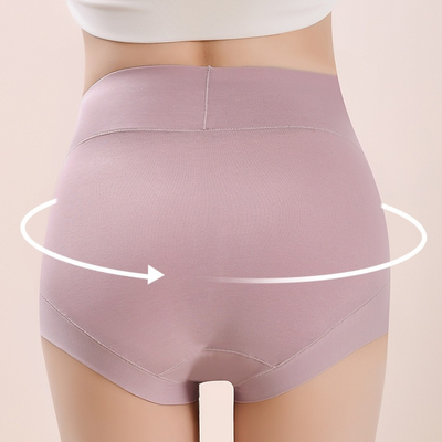 Quality Stretchy 4-Way Dynamic Breathable Combed Cotton Ladies' Briefs with Curvy-Friendly Contoured Fit for Pilates factory