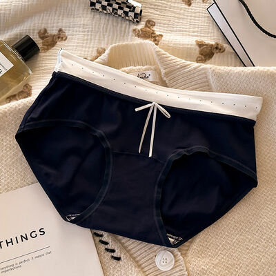 Quality Supple Lace Trim Breathable Modal Ladies' Briefs with Precision Fitting Silhouette factory