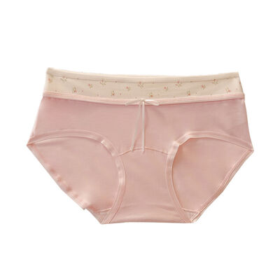 Quality Supple Lace Trim Breathable Modal Ladies' Briefs with Precision Fitting Silhouette factory