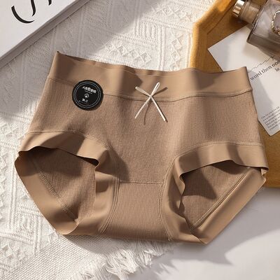 Quality Fitted Contoured Stay-Put Silky-Smooth Premium Combed Cotton Ladies' Briefs with Breathable All-Day Freshness factory