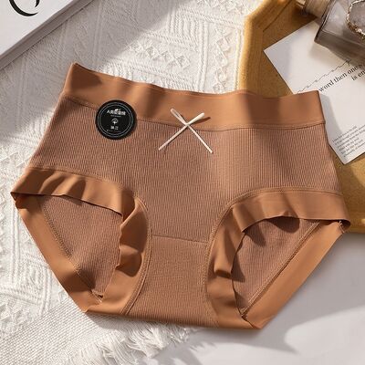 Quality Fitted Contoured Stay-Put Silky-Smooth Premium Combed Cotton Ladies' Briefs with Breathable All-Day Freshness factory