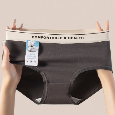 Quality Antibacterial Flattering Breathable Cotton Ladies' Briefs for Casual Loungewear factory