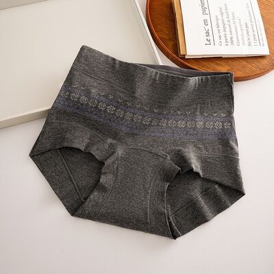 Quality Breathable Cotton Ladies' Briefs with Elegant Silhouette and Comfortable Fit for Home Relaxation factory