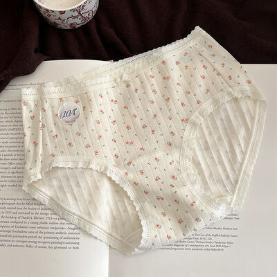 Quality Antibacterial Flattering Contoured Fit Buttery-Soft Breathable Cotton Ladies' Briefs for Home Relaxation factory