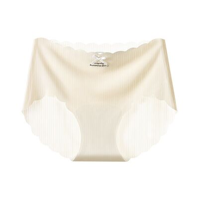 Quality Lightweight Buttery Polished Breathable Ice-Silk Ladies' Briefs with Seamless No-Show Design for Daily Commuting factory