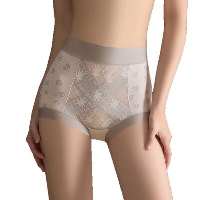Quality Stretchy 4-Way Movement Breathable Lycell Elegant No-Show Lady's Brief for Pilates Training factory