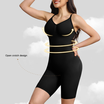 Quality Seamless Chafe-Free Quick-Dry Breathable Nylon 4-Way Dynamic Stretch Fitness Bodysuit for Workouts factory