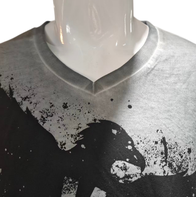 Quality Lightweight 160 GSM Men's T-Shirt with Garment-Washed Finish and Adaptable Athletic Fit for Outdoor Gym Casual factory