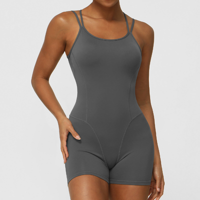 Quality Sweat-Resistant 4-Way Stretch Moisture-Wicking Fitness Bodysuit for Workout Performance factory