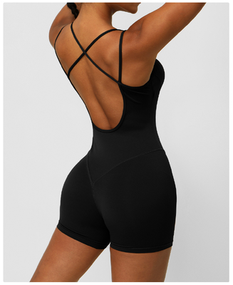 Quality Sweat-Resistant 4-Way Stretch Moisture-Wicking Fitness Bodysuit for Workout Performance factory