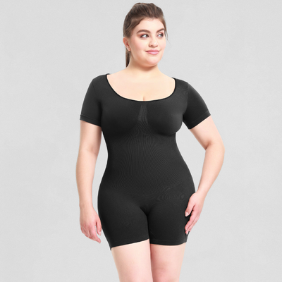 Quality Stretch Nylon Moisture-Wicking Seamless Design Contour Bodysuit for Everyday Wear factory
