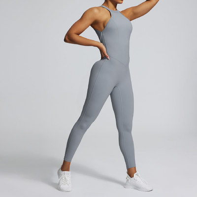 Quality Sweat-Wicking 4-Way Stretch Ecofriendly Recycled Materials Activewear Bodysuit for Gym Workouts factory