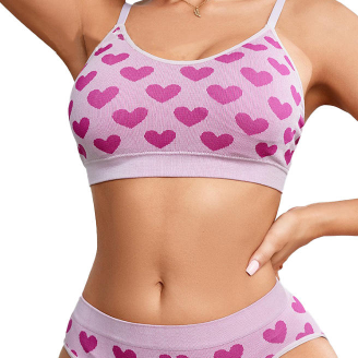 Quality Quick-Dry High Stretch Moisture Wicking Sports Bra Set for Yoga and Activewear factory