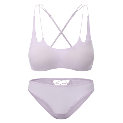 Quality Ultra-Lightweight 360° Full-Breathable Seamless Jelly Sports Bra with Adjustable Racerback Straps factory