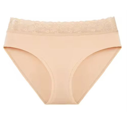 Quality Breathable Soft Fabric Versatile Lady's Lace Brief For Everyday Wear factory