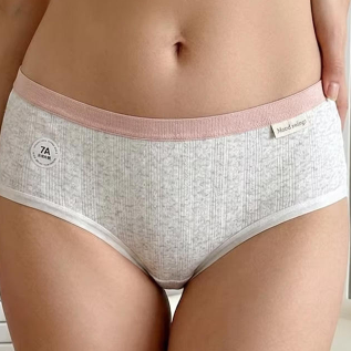 Quality Antibacterial Refined Cotton Breathable Lady's Brief for Comfortable Lounge Wear factory