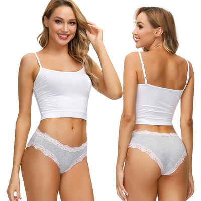 Quality Versatile Lace Cotton Breathable Lady's Brief for Multi-Scene Comfort factory