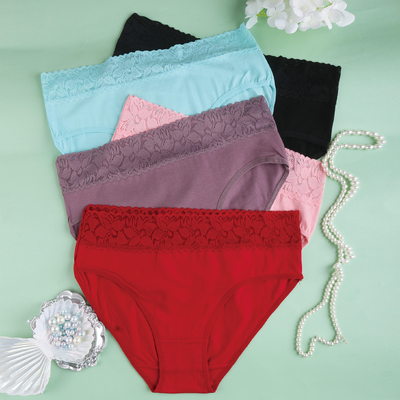 Quality Breathable Cotton Quick Dry Lady's Brief for Everyday Comfort and Lounge Wear factory
