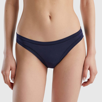 Quality 4-Way Stretch Breathable Knit Invisible No-Show Lady's Thong for Everyday Work Wear factory