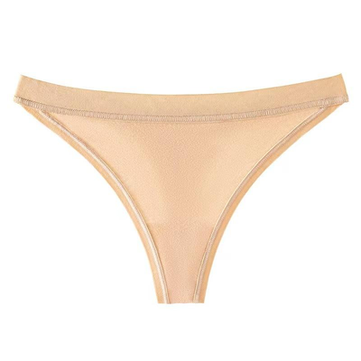 Quality 4-Way Stretch Breathable Knit Invisible No-Show Lady's Thong for Everyday Work Wear factory