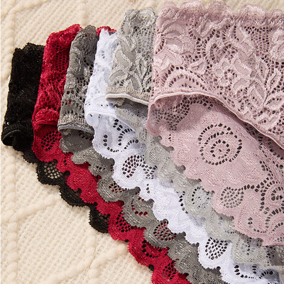 Quality Lightweight Breathable Lady's Brief with Delicate Lace for Everyday Multi Activewear factory