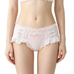 Quality Breathable Cotton Lady's Brief with Gentle Comfort Waistband and Tag-Free Chafe-Free Design for Everyday Nightwear factory