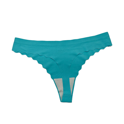 Quality Invisible No-Show Breathable Nylon Women's Thong with Contouring Support for Bikini and Yoga factory