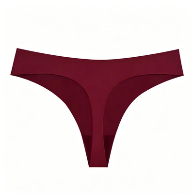 Quality Quick-Dry Stretchy Nylon Women's Thong with Breathable Micro-Pore Structure for Gym Workouts factory
