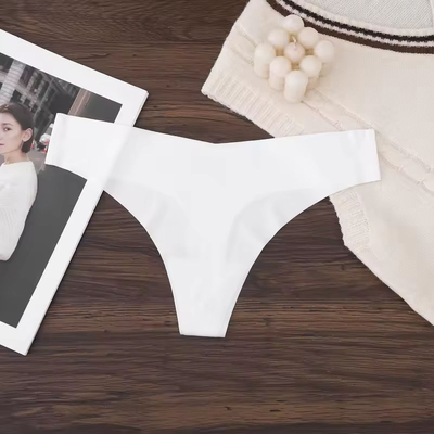 Quality Seamless Breathable Polyamide Women's Thong with Stay-Put Fit for Gym and Yoga factory