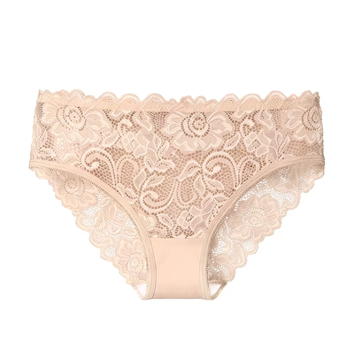 Quality Flexible Lace Breathable Graceful Fit Ladies Briefs for Sleep and Lounge factory