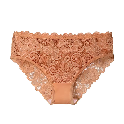 Quality Flexible Lace Breathable Graceful Fit Ladies Briefs for Sleep and Lounge factory