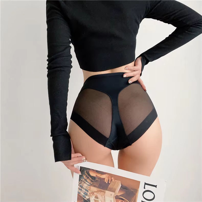 Quality Elastic Stretch Breathable Polyamide Women's Brief with Understated Design for Workout and Yoga factory